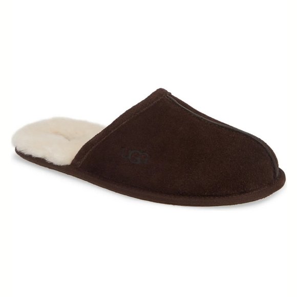 NEW UGG Size 8 Men\'s Scuff Slippers - Espresso Brown main image 4